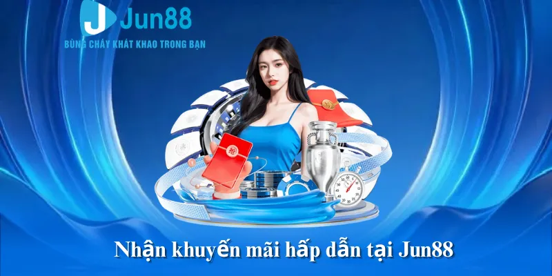 Nhận khuyến mãi hấp dẫn tại Jun88